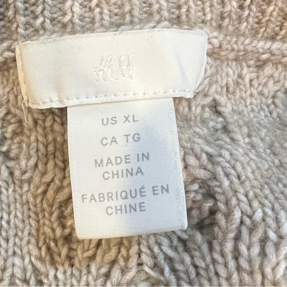 H&M Cream Chunky Knit Sweater - Picture 4 of 7